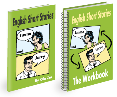 English Short Stories Book and Workbook, English Lessons for Beginners